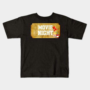 movie night Kids T-Shirt